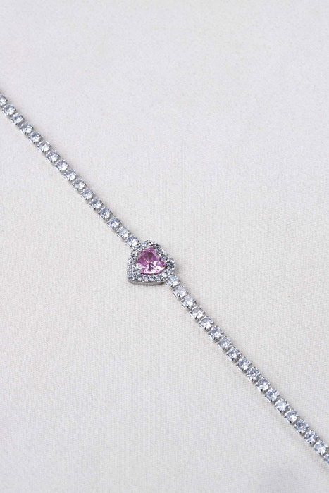 Heliophilia Silver Pulsera de Metal Rosa